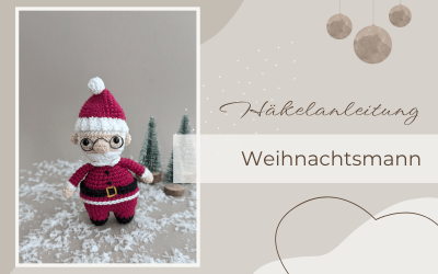 Häkelanleitung: Weihnachtsmann
