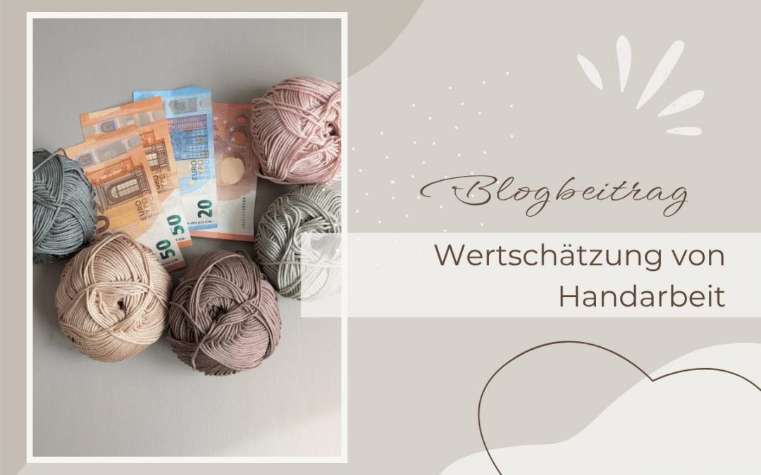 Wertschätzung von Handarbeit: Warum faire Preise so wichtig sind