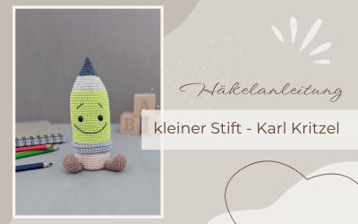gehäkelter Buntstift – Karl Kritzel