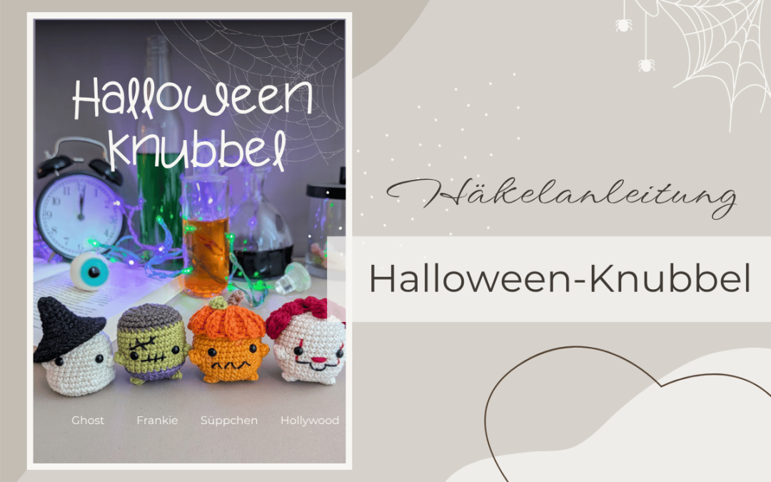 Kürbis häkeln für Halloween: Anleitung für Süppchen & Frankie